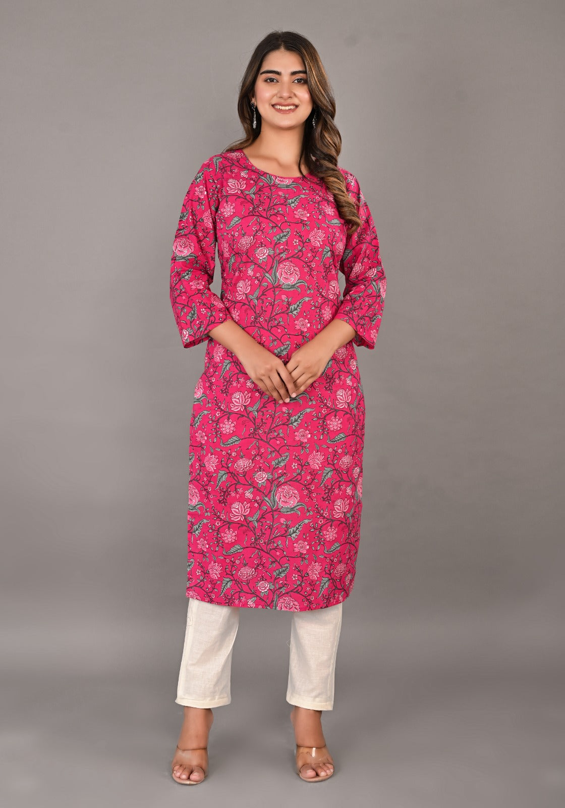 Women Pure Cotton Kurta