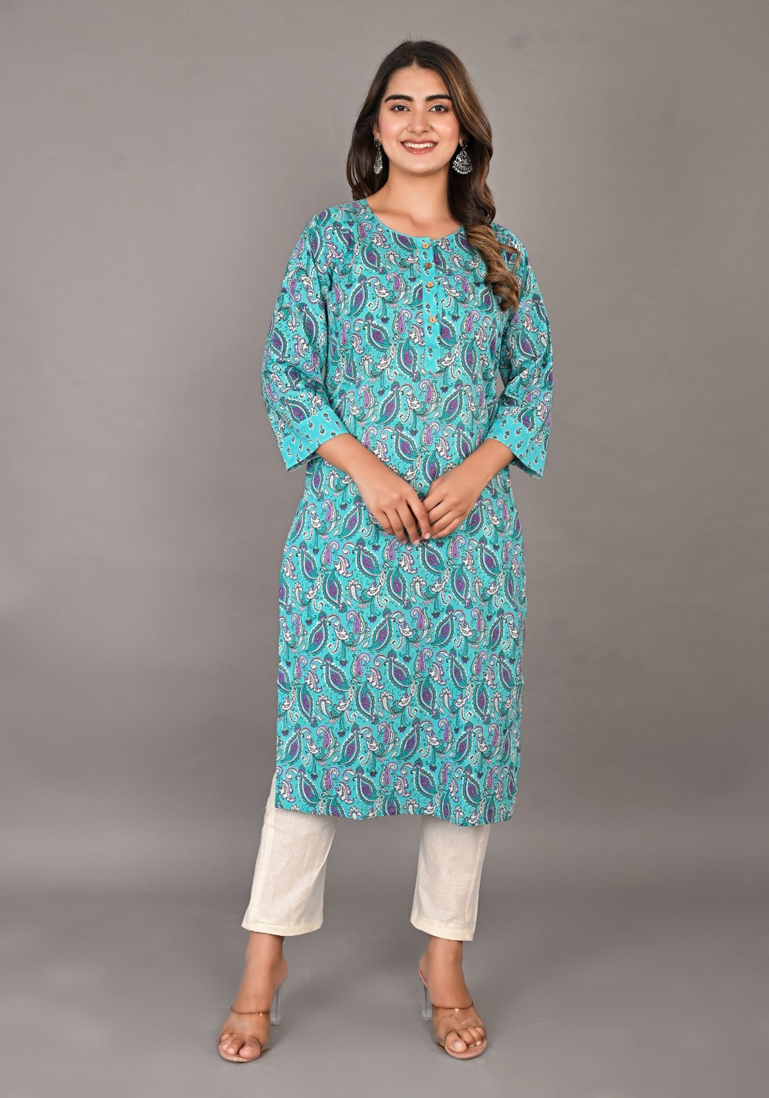 Women Pure Cotton Kurta