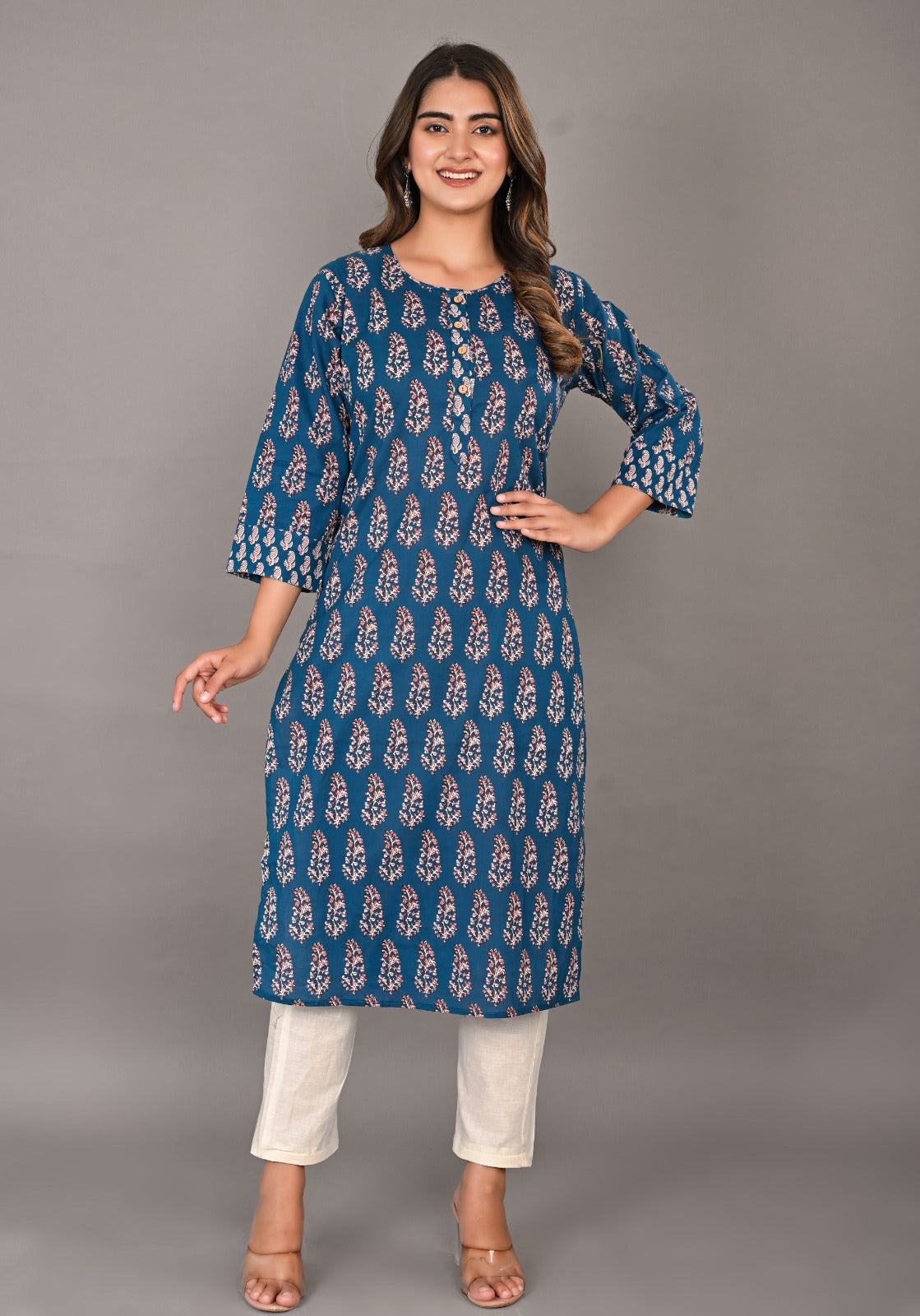 Women Pure Cotton Kurta