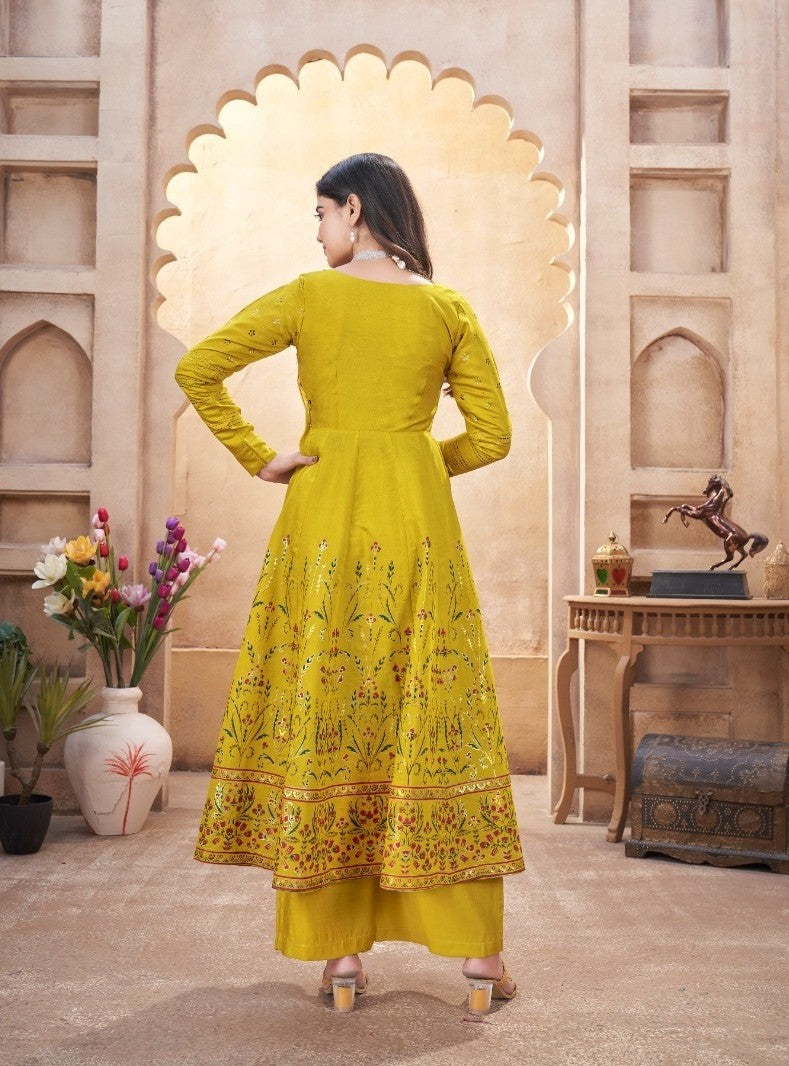 Women Fully Stitched Anarkali Style Salwar Kameez Suits