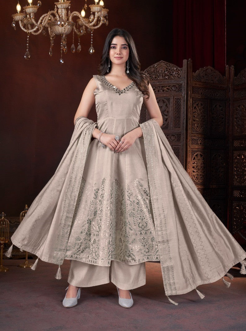 Women Fully Stitched Anarkali Style Salwar Kameez Suits