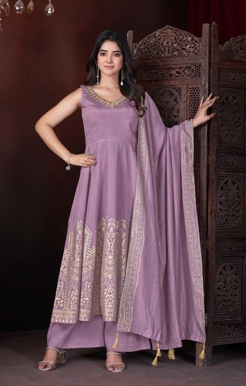 Women Fully Stitched Anarkali Style Salwar Kameez Suits