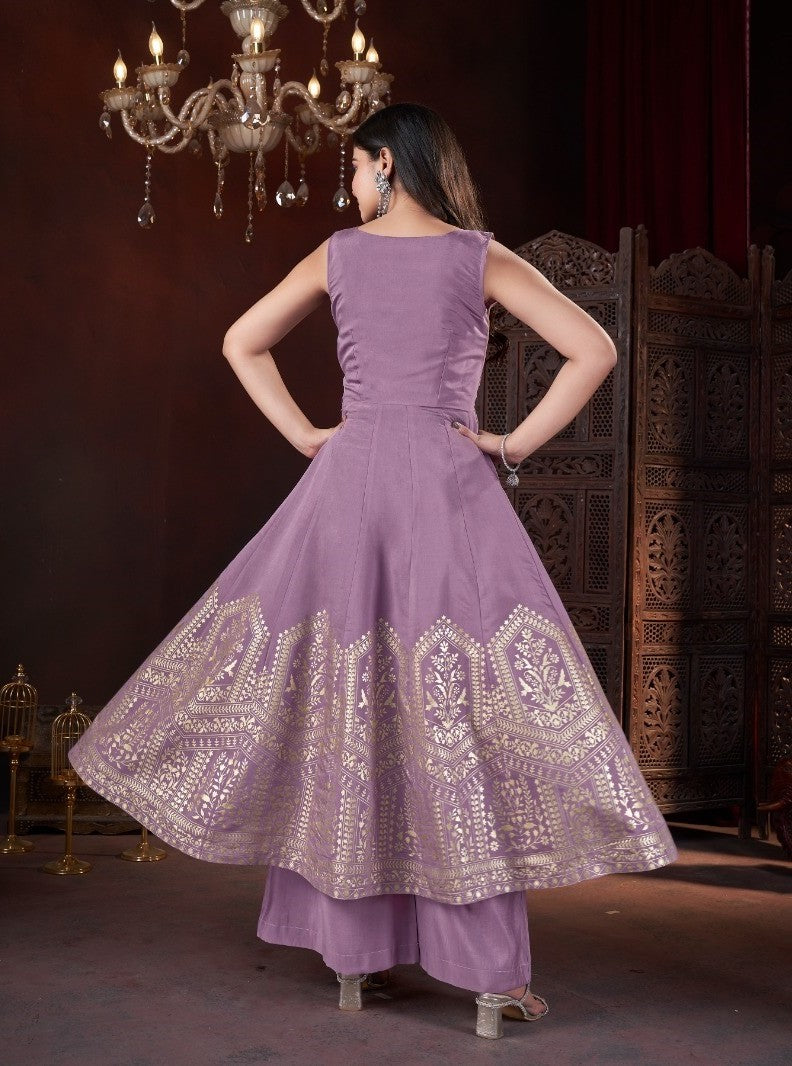 Women Fully Stitched Anarkali Style Salwar Kameez Suits