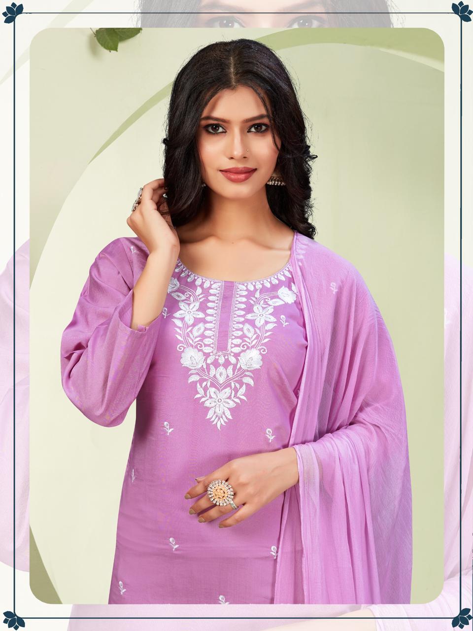 Women Office Wear Kurta Set With Dupatta