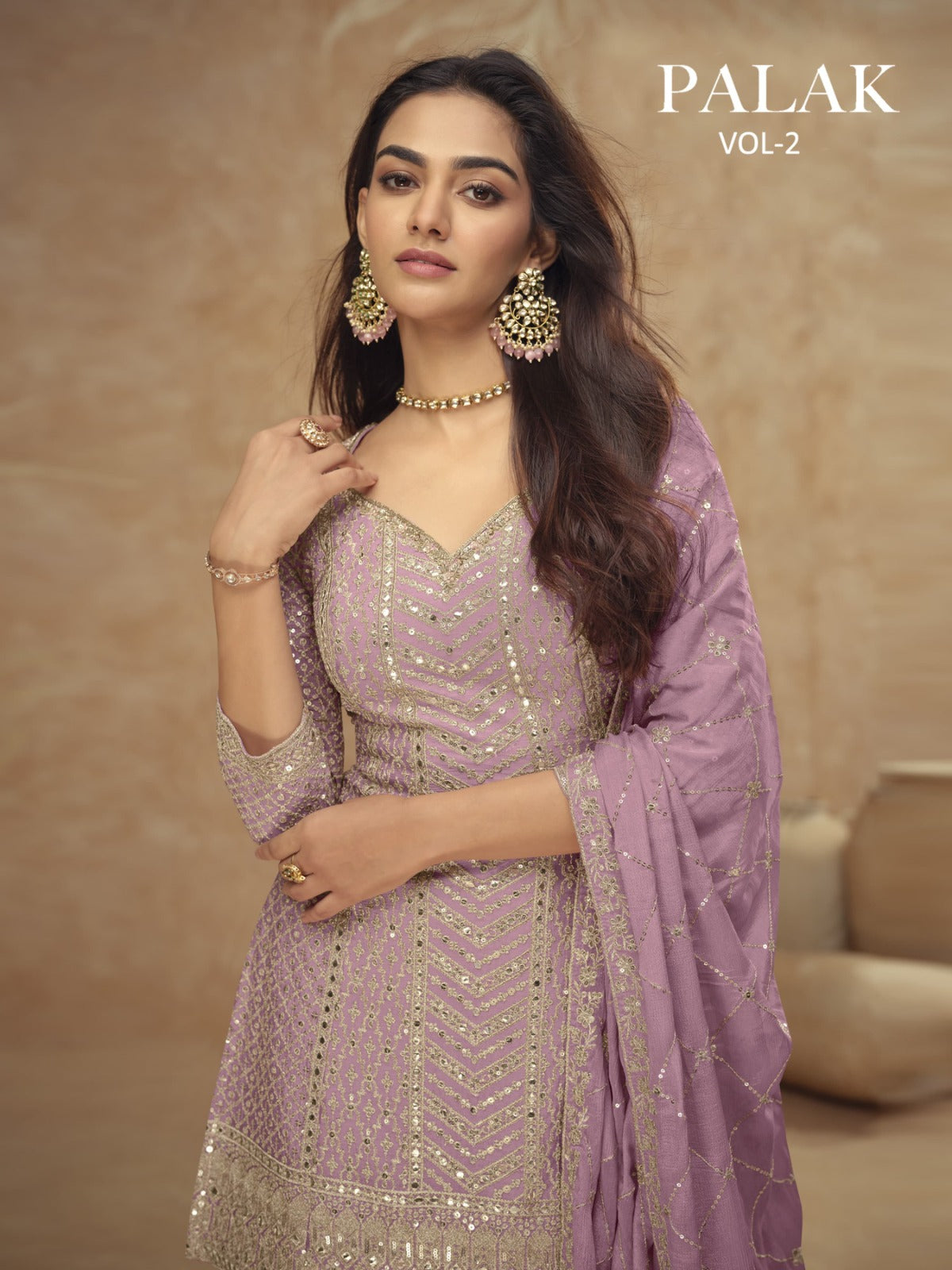 Gulkayra Designer Fully Stitched Palak Sharara Suit