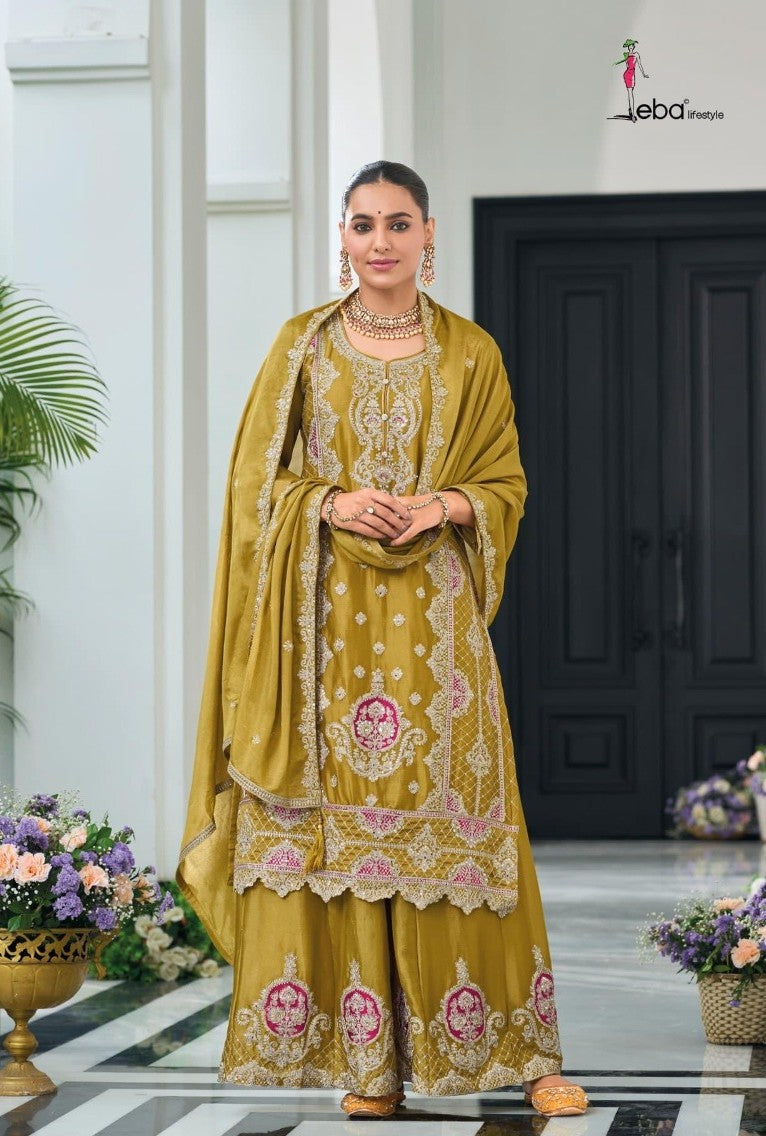 Women Heavy Channon Salwar Kameez Suit Set